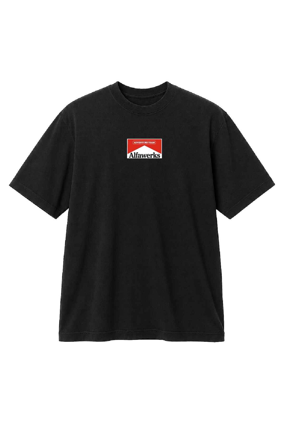Alfawerks Training Tee - Vintage black